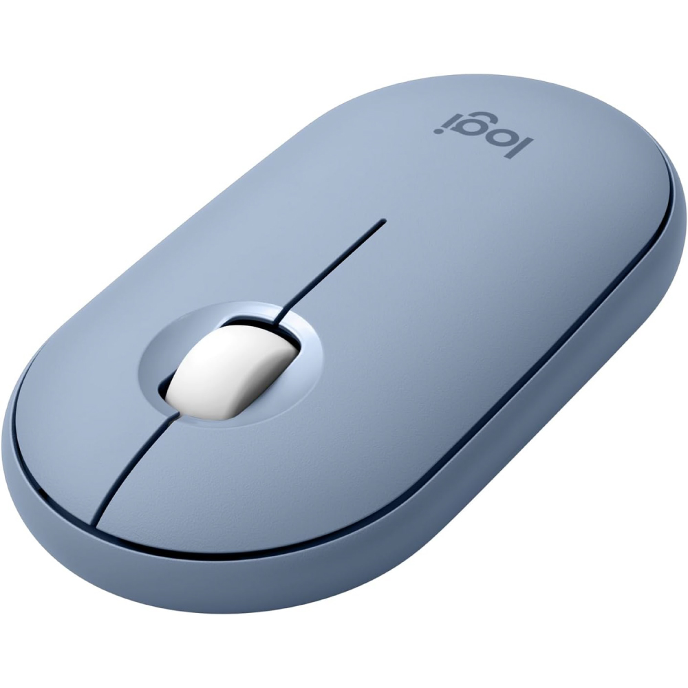 ロジクール ワイヤレスマウス PEBBLE MOUSE2 M350sBL 薄型 静音 Bluetooth