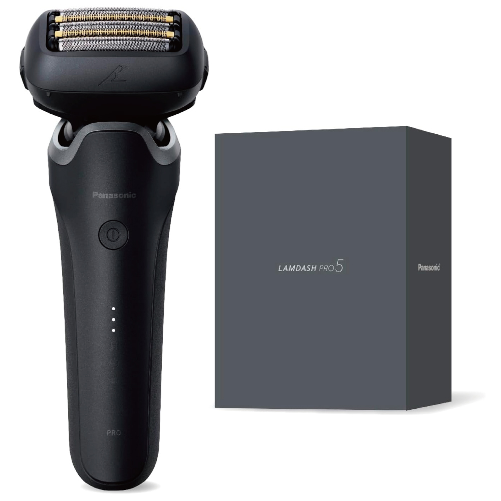 パナソニック ラムダッシュPRO 5枚刃 電動 髭剃り ES-L551D-K マットブラック