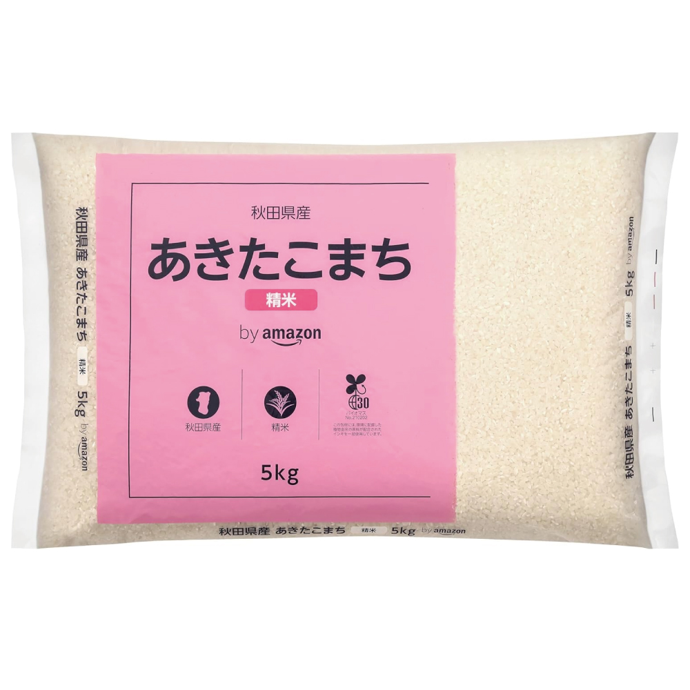 by Amazon 秋田県産 精米 あきたこまち 5kg 令和7年産