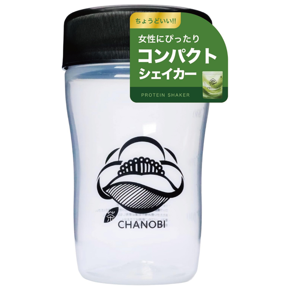 茶乃美 chanobi プロテイン シェイカー 350ml