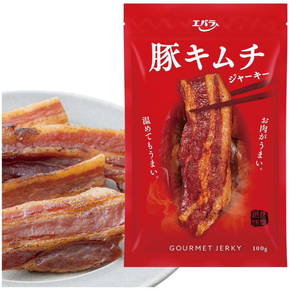 [ エバラ ] 豚キムチジャーキー キムチ風味100g EC限定