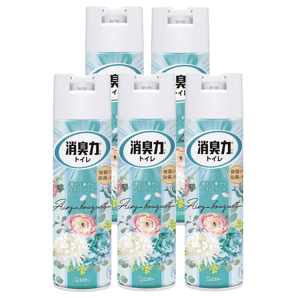 消臭力 トイレ用 スプレー エアリーブーケ 365mL×5個