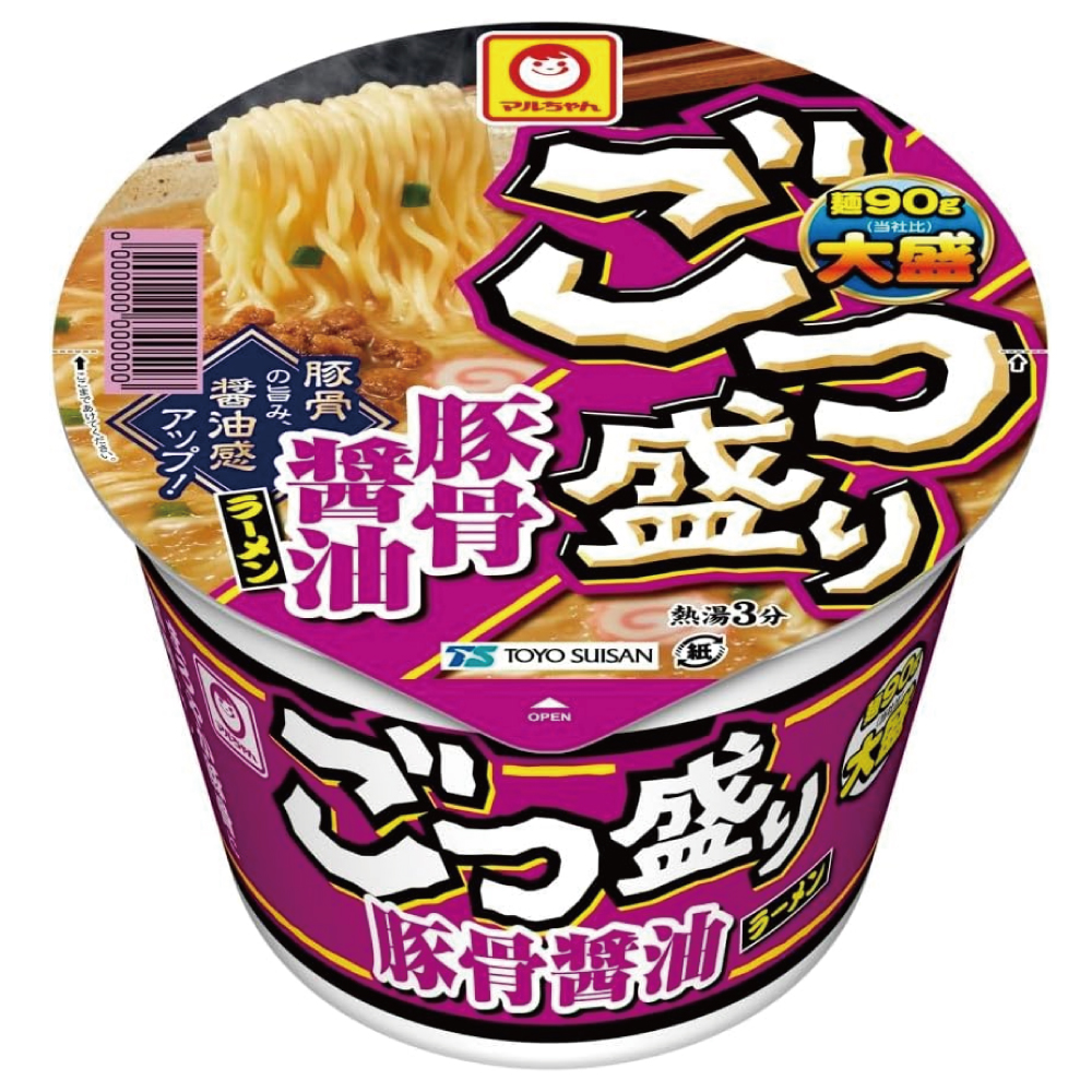 マルちゃん ごつ盛り 豚骨醤油ラーメン 123g×12個