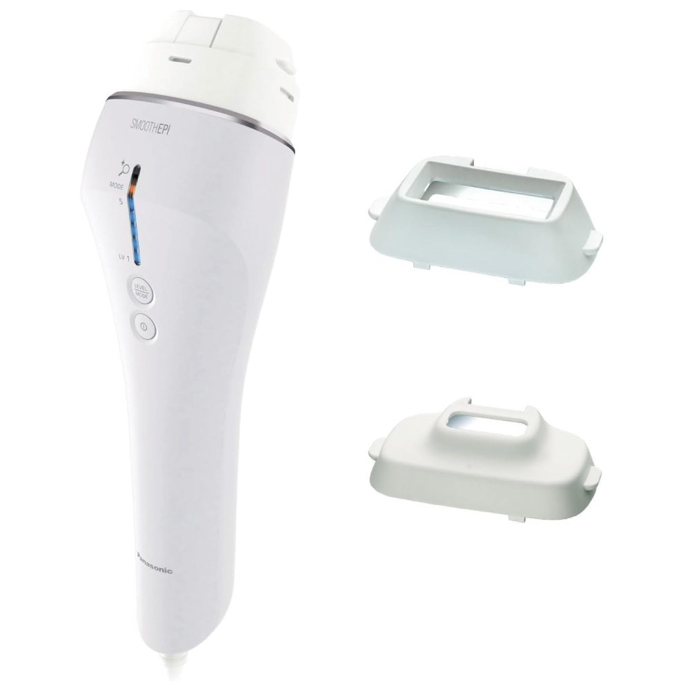 【Amazon.co.jp限定】パナソニック(Panasonic) 脱毛器 スムースエピ ボディ&フェイス用 グレー ES-NWPKA-H