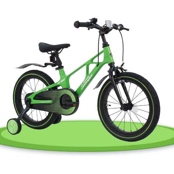 Lamborghini (ランボルギーニ) 子供・幼児ペダル式自転車 超軽量マグネシウム素材 3～10歳適合 グリーン