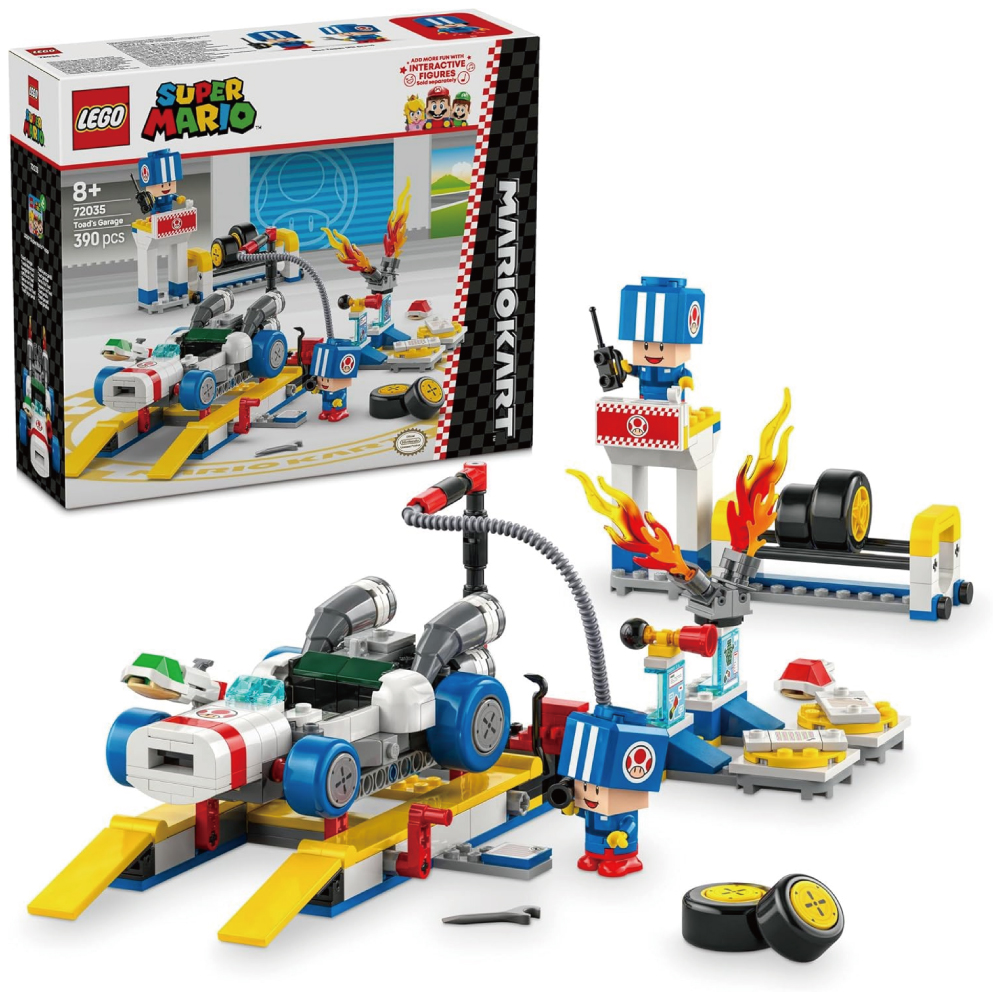 レゴ (LEGO) スーパーマリオ マリオカート(TM) – キノピオのガレージ マリオカート 72035