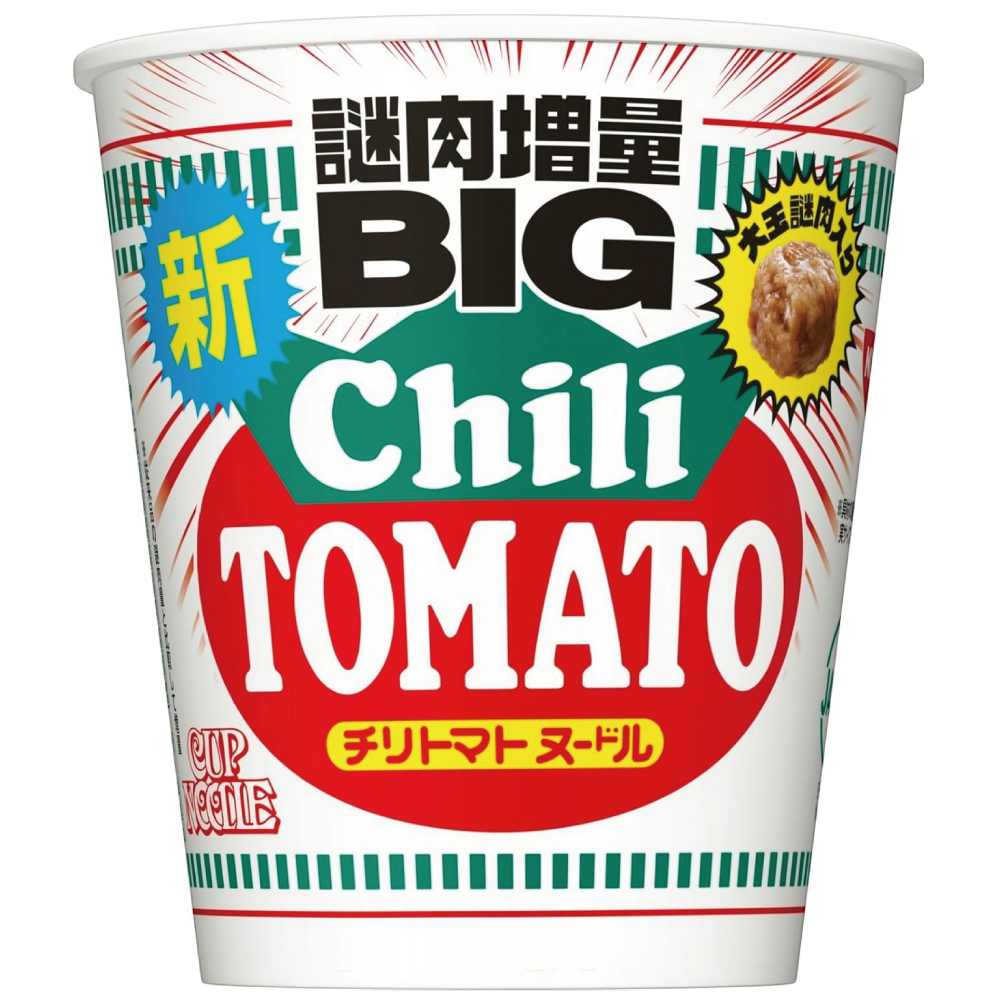 日清食品 カップヌードル チリトマトヌードル ビッグ 109g×12個