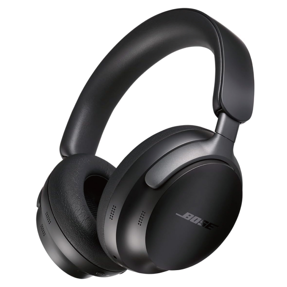 Bose QuietComfort Ultra Headphones 完全ワイヤレス ノイズキャンセリングヘッドホン 空間オーディオ Bluetooth接続 マイク付 最大24時間再生 急速充電 ブラック