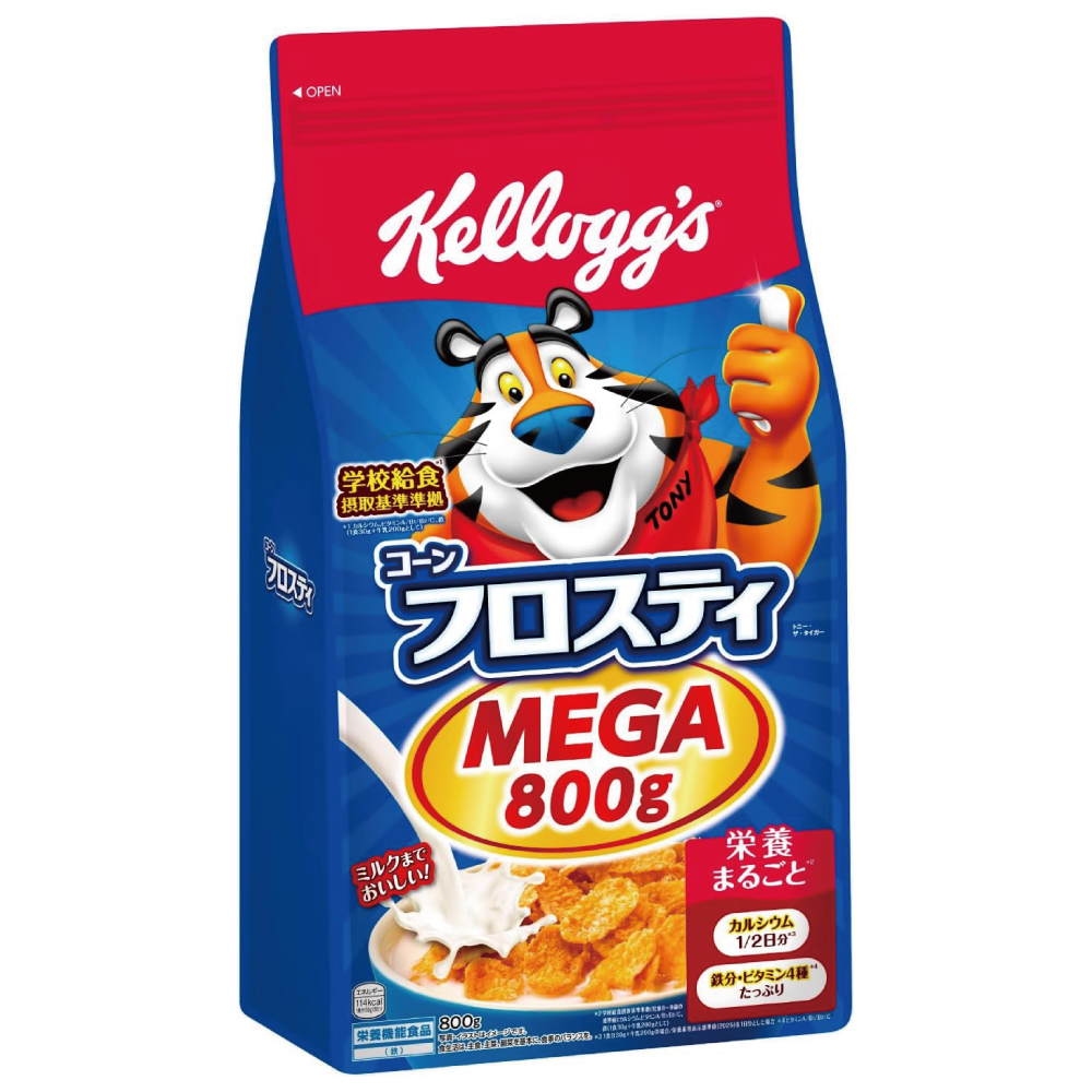 ケロッグ コーンフロスティ MEGA 800g