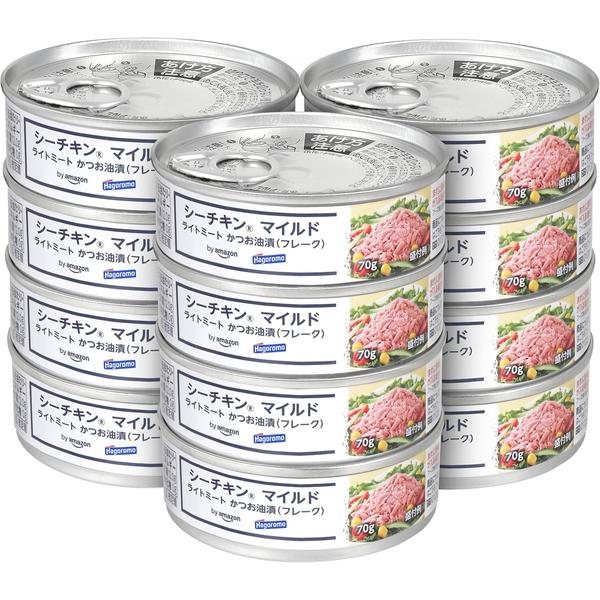 by Amazon シーチキン マイルド フレーク 70g ×12缶