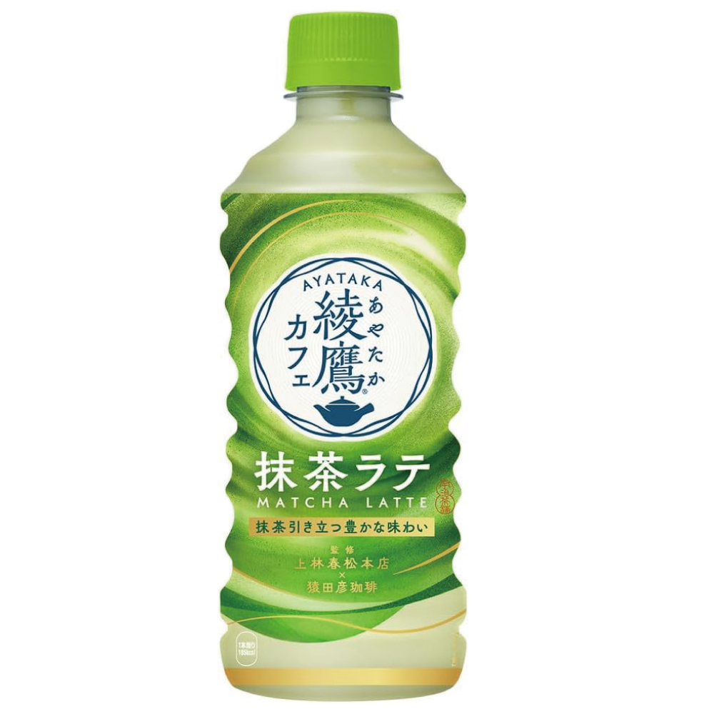 コカ・コーラ 綾鷹カフェ 抹茶ラテ 440mlPET ×24本