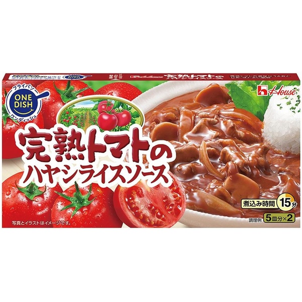 ハウス食品 完熟トマトのハヤシライスソース 184g
