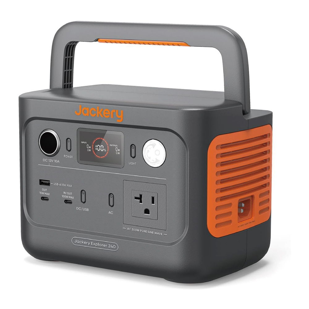 Jackery ポータブル電源 240 New 256Wh AC100V 50Hz/60Hz