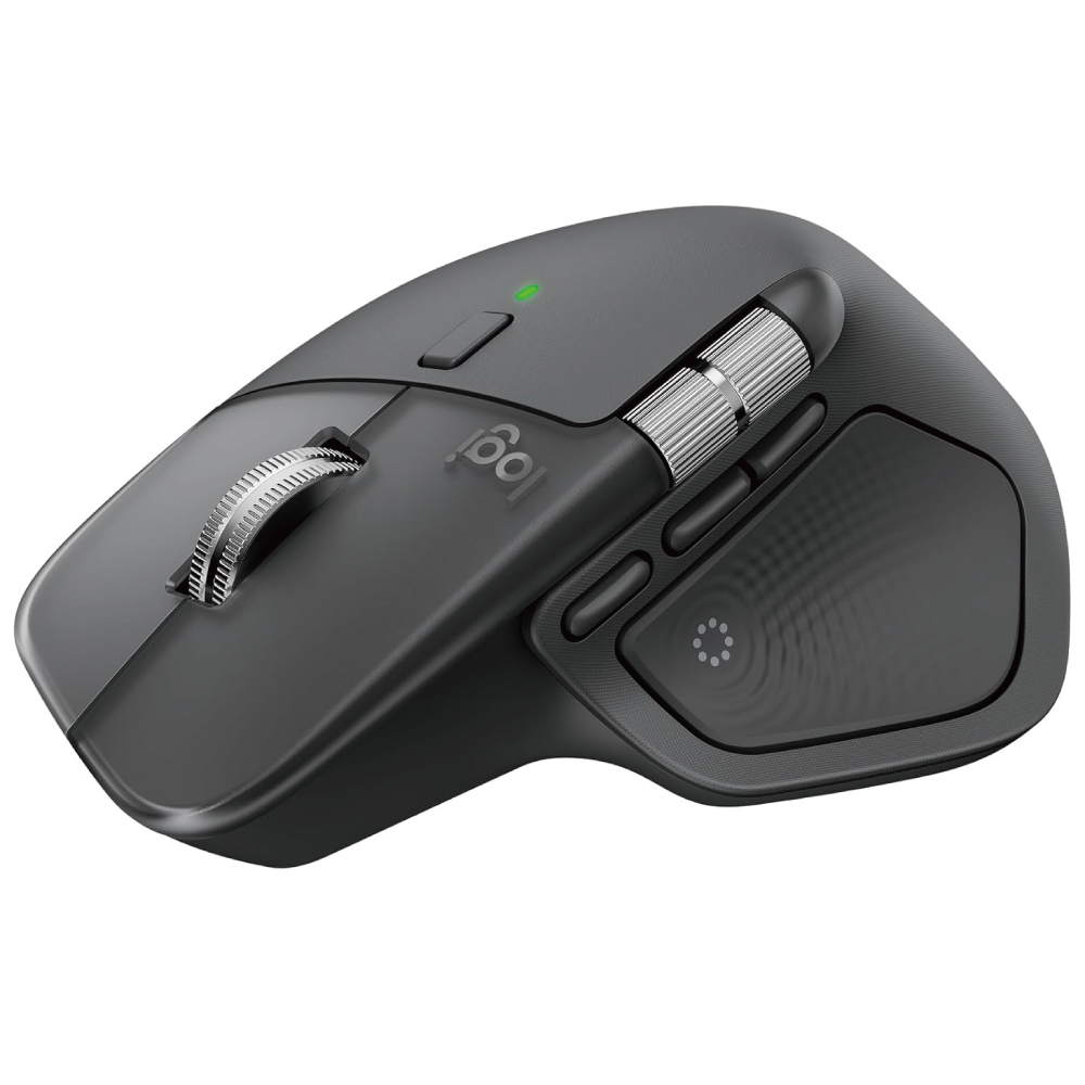 ロジクール MX MASTER 4 アドバンスド ワイヤレス マウス 触覚フィードバック 静音 MX2400GR