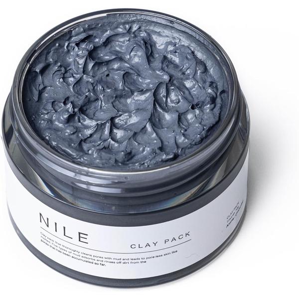 NILE 泥パック 角質取り ピーリング 毛穴 黒ずみ 70g 無香料
