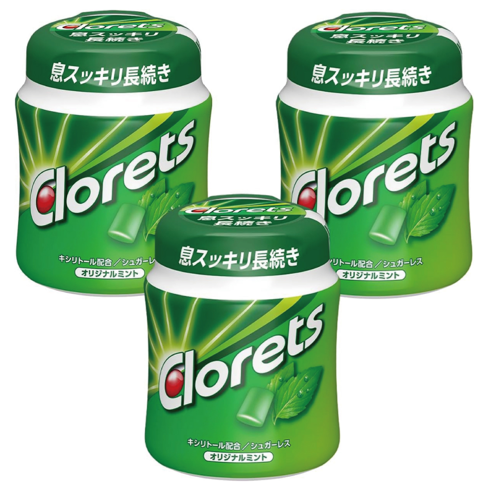クロレッツ XPオリジナルミントボトル 3個セット