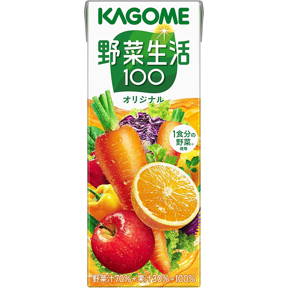 カゴメ 野菜生活100 オリジナル 200ml×24本