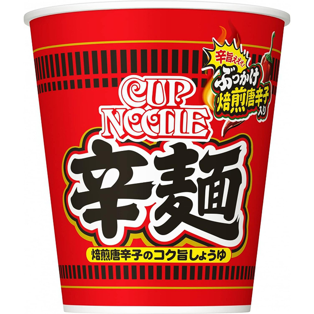 日清食品 カップヌードル 辛麺 [ぶっかけ焙煎唐辛子] 82g ×20個