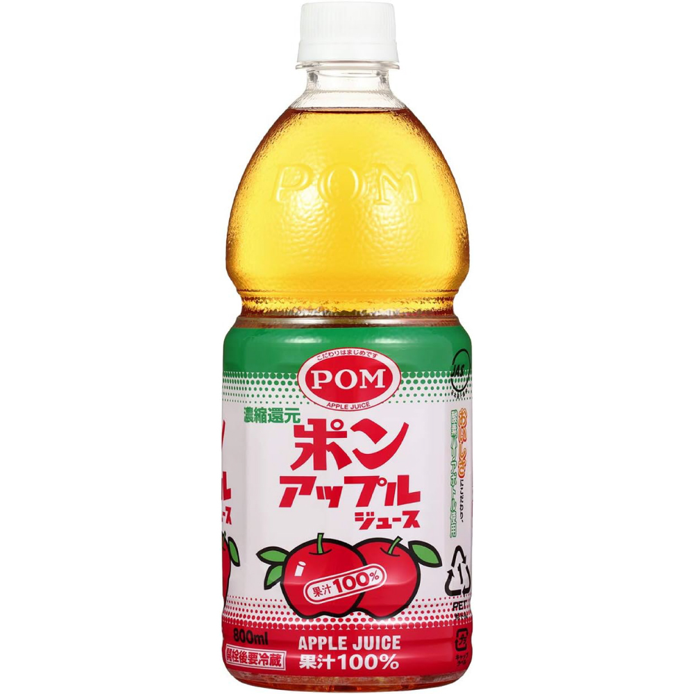 POM アップルジュース 800ｍl×6本