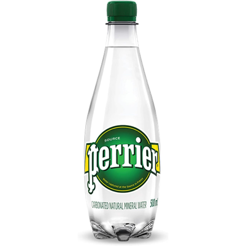 ペリエ (Perrier) プレーン 炭酸水 シュリンクパック PET [直輸入品] 500ml ×24本