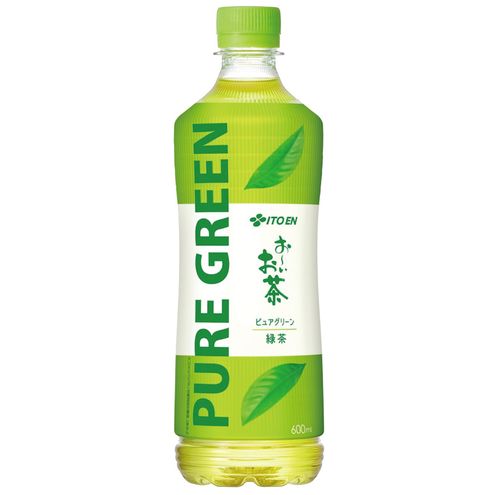 伊藤園 おーいお茶 ピュアグリーン 600ml×24本 緑茶 PURE GREEN ペットボトル