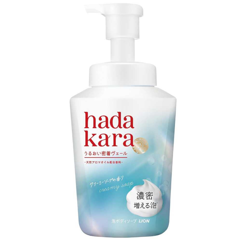 hadakara(ハダカラ) 密着保湿ケア ボディーソープ 泡 クリーミーソープの香り 本体540ml