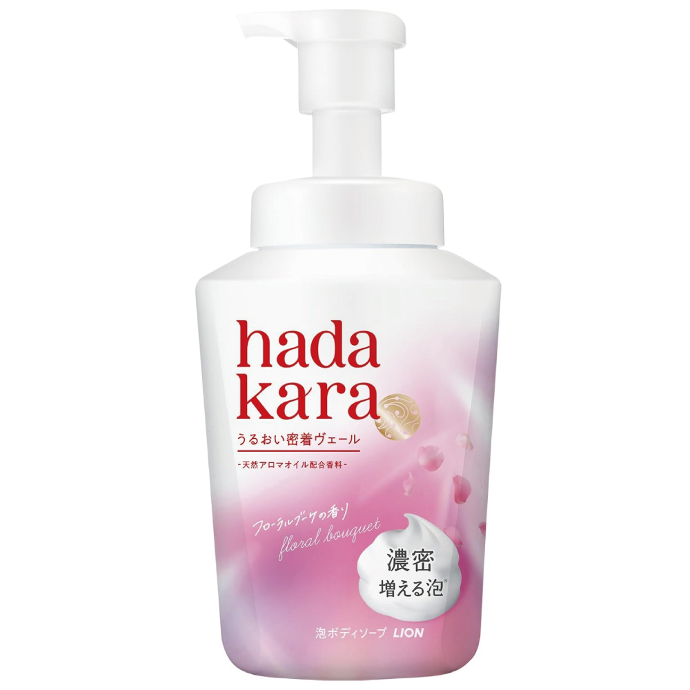 hadakara(ハダカラ) 密着保湿ケア ボディーソープ 泡 フローラルブーケの香り 本体540ml