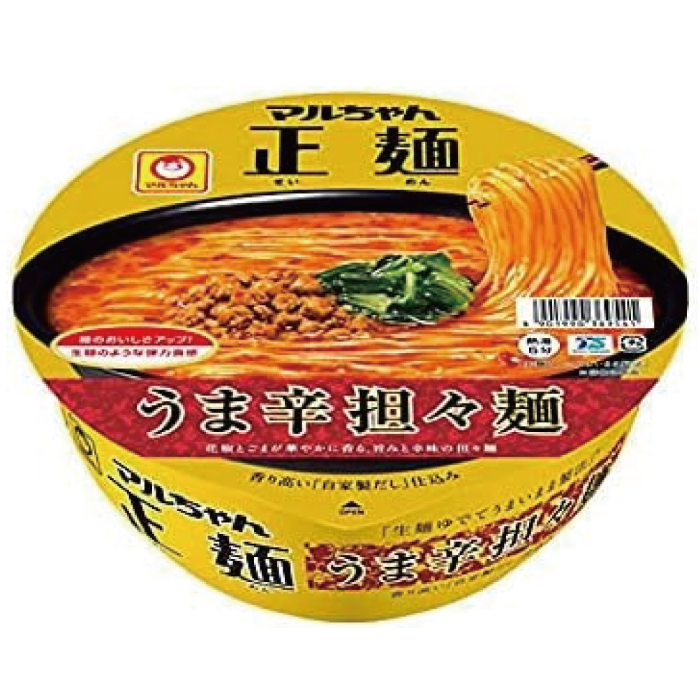 東洋水産 マルちゃん正麺 カップ うま辛担々麺 126g×12個