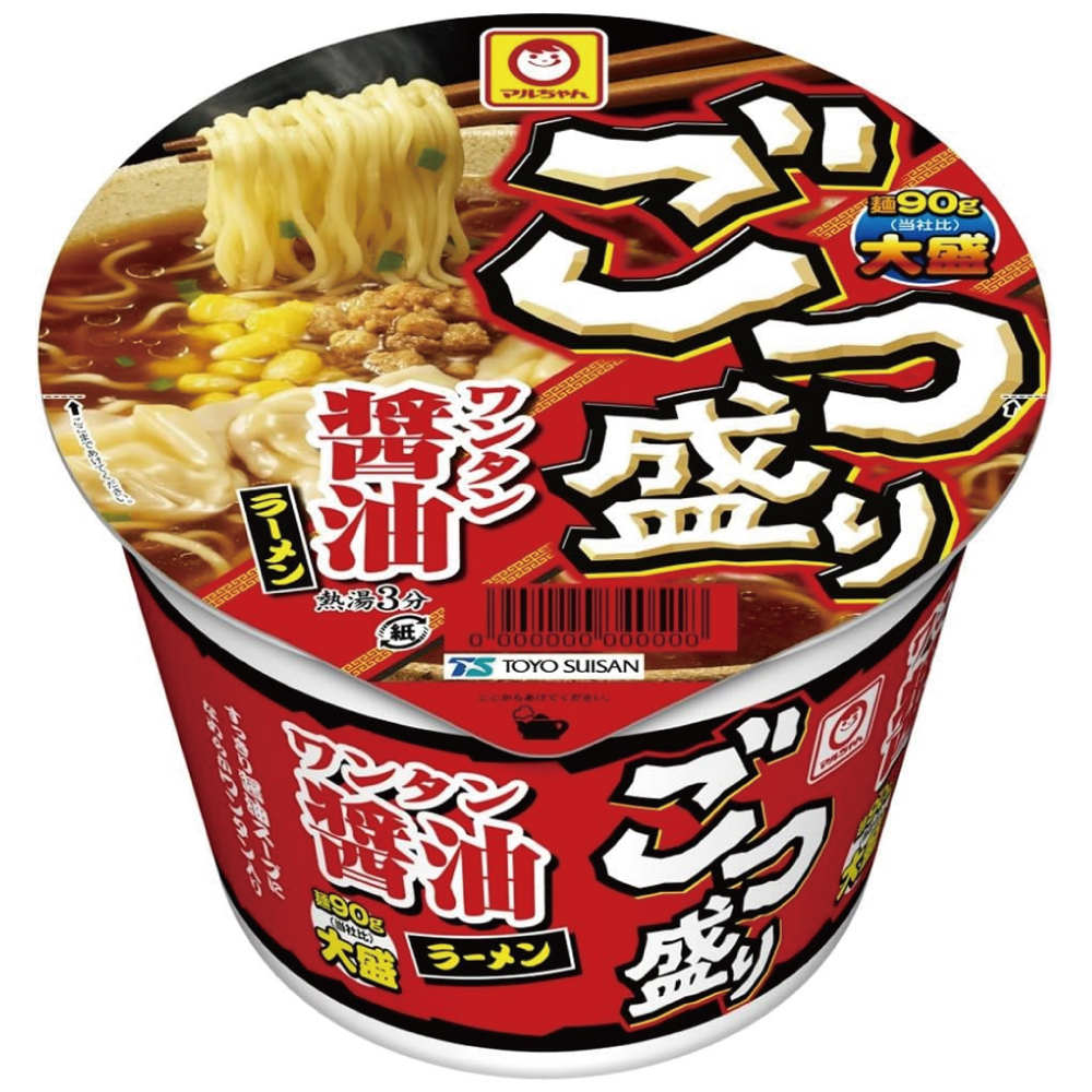 マルちゃん ごつ盛り ワンタン醤油ラーメン 117g×12個