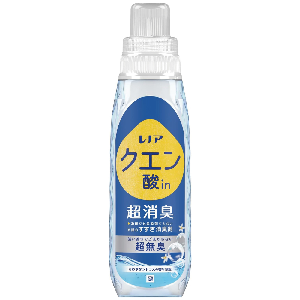 レノア クエン酸in 超消臭 衣類のすすぎ消臭剤 さわやかシトラス(微香) 本体 430mL