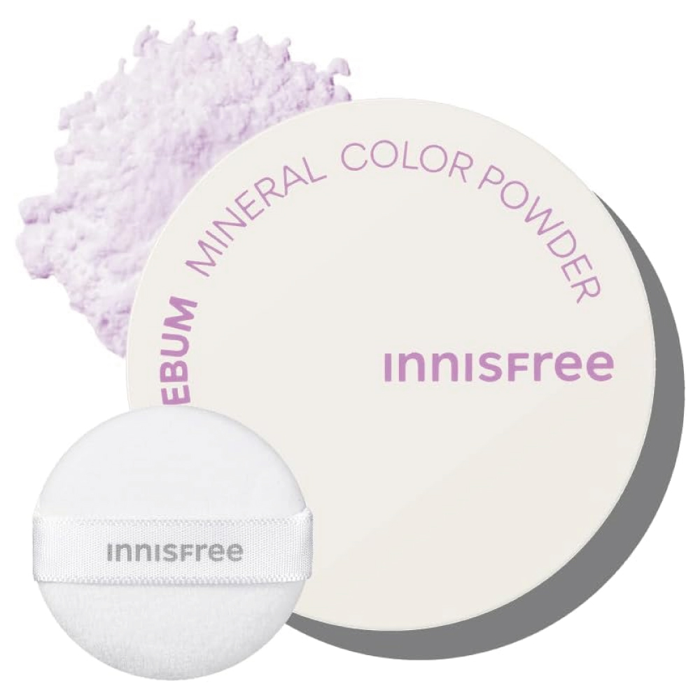 イニスフリー(innisfree) ノーセバム ミネラルカラーパウダー バイオレット