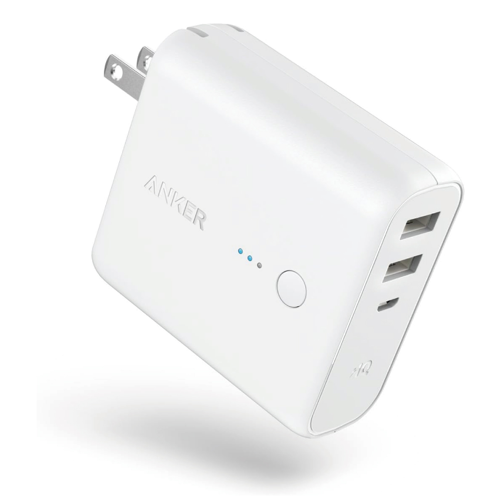 Anker PowerCore Fusion 5000 (モバイルバッテリー 搭載 5000mAh (ホワイト)