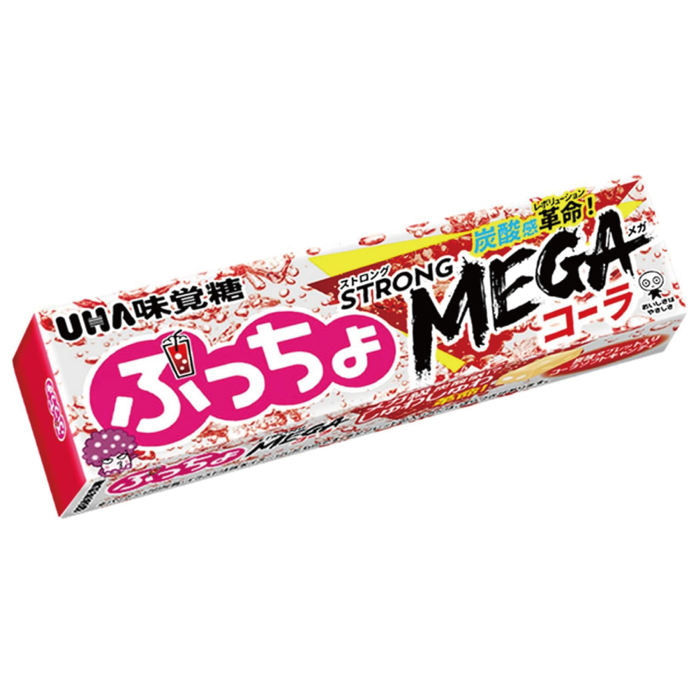 味覚糖 ぷっちょスティック ストロングコーラ 10粒×10個