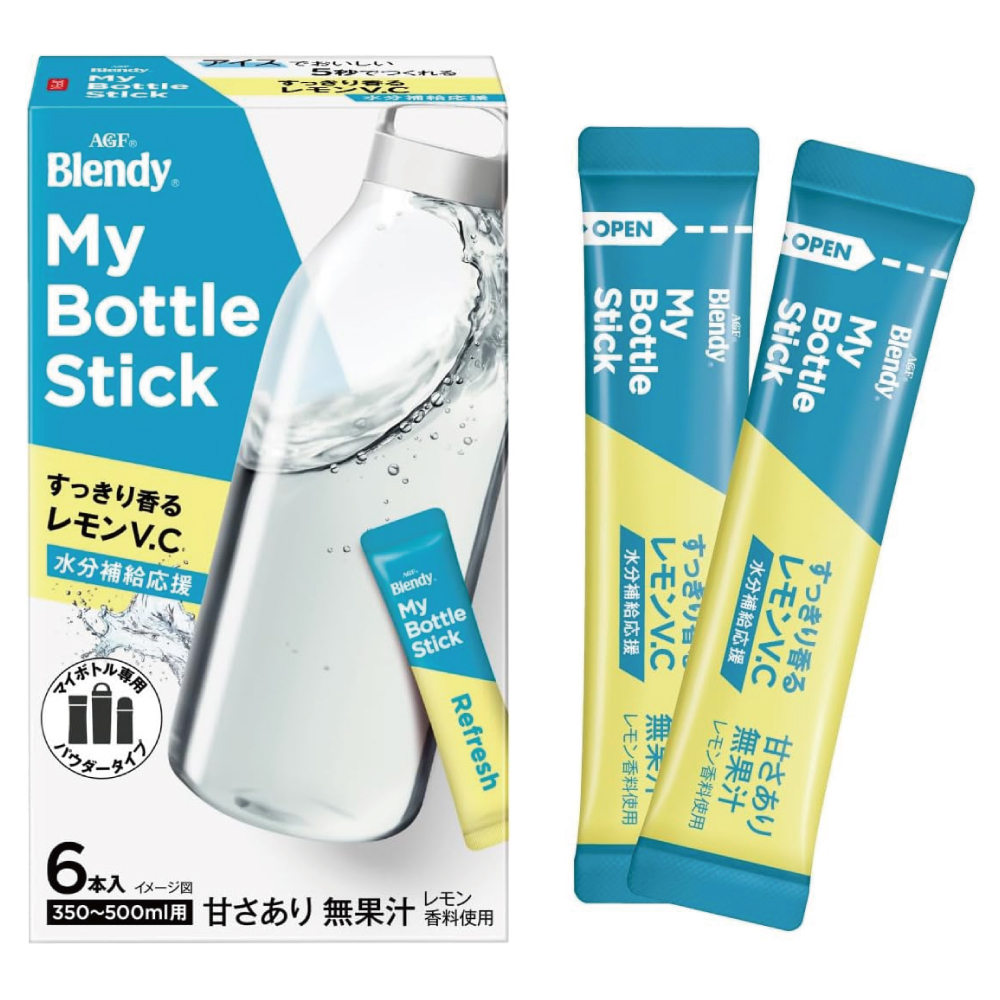 AGF ブレンディ マイボトルスティック すっきり香る レモン ビタミンC 6本×3箱