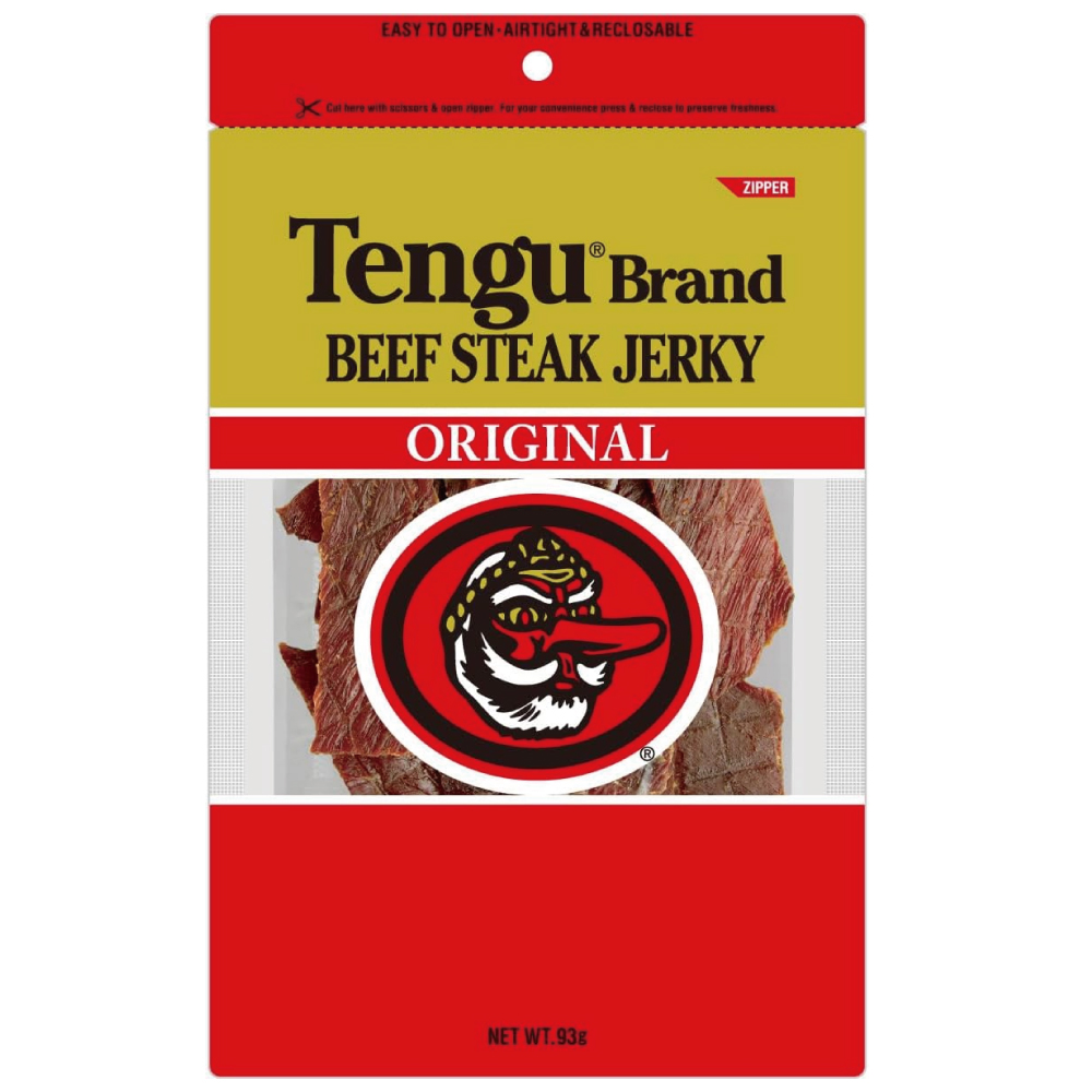 テング ビーフステーキジャーキー レギュラー 93g