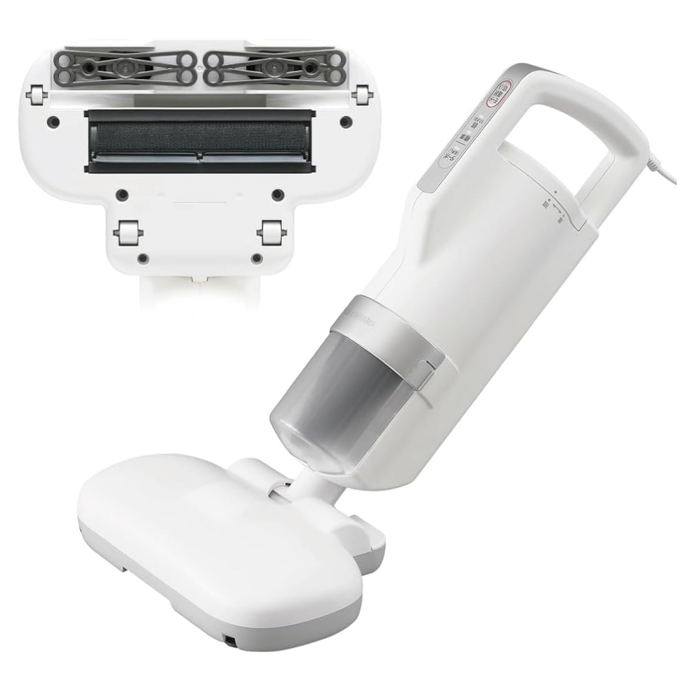 アイリスオーヤマ ふとんクリーナー ほこり感知センサー FCA-31PZ1-W