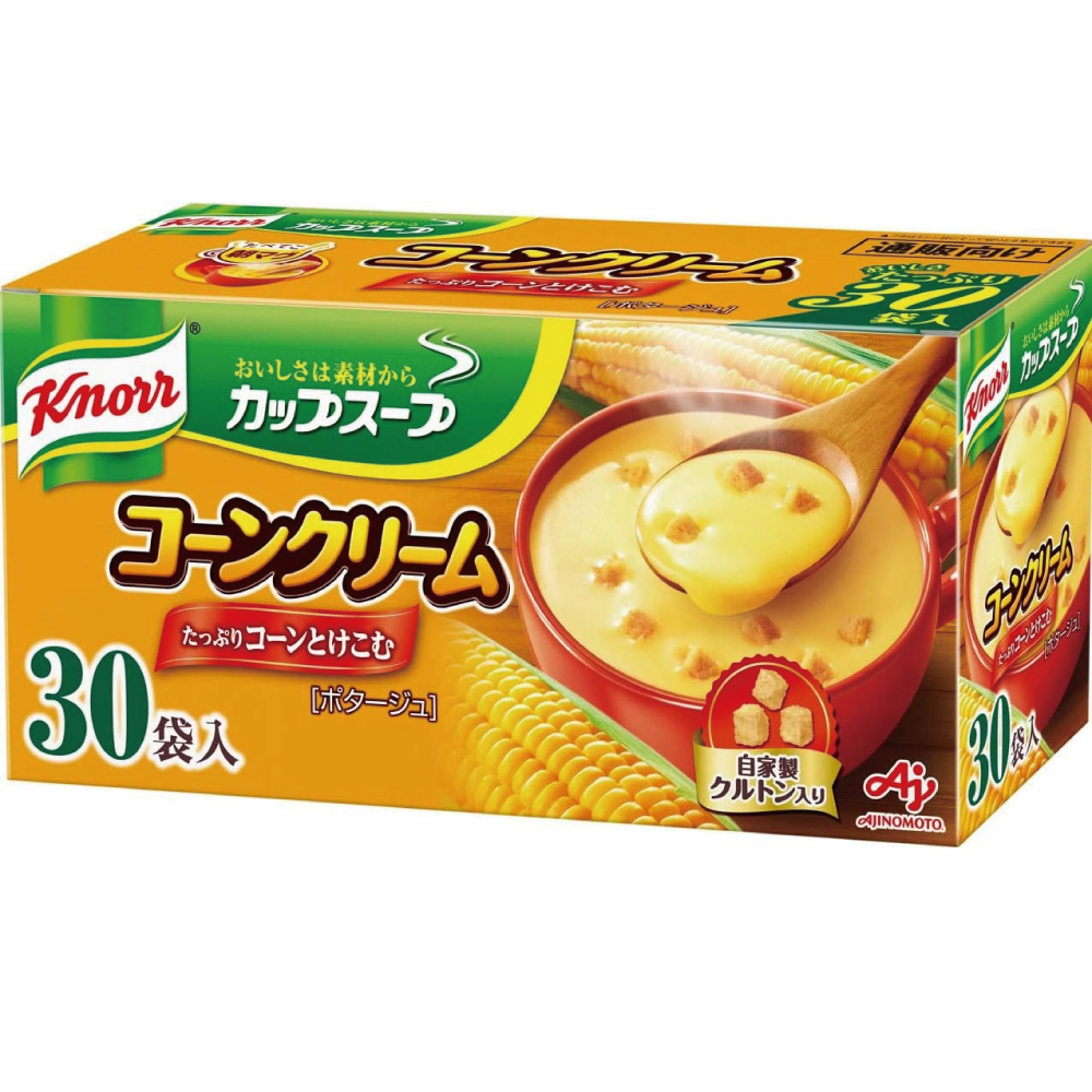 味の素 クノール カップスープ コーンクリーム 30袋入