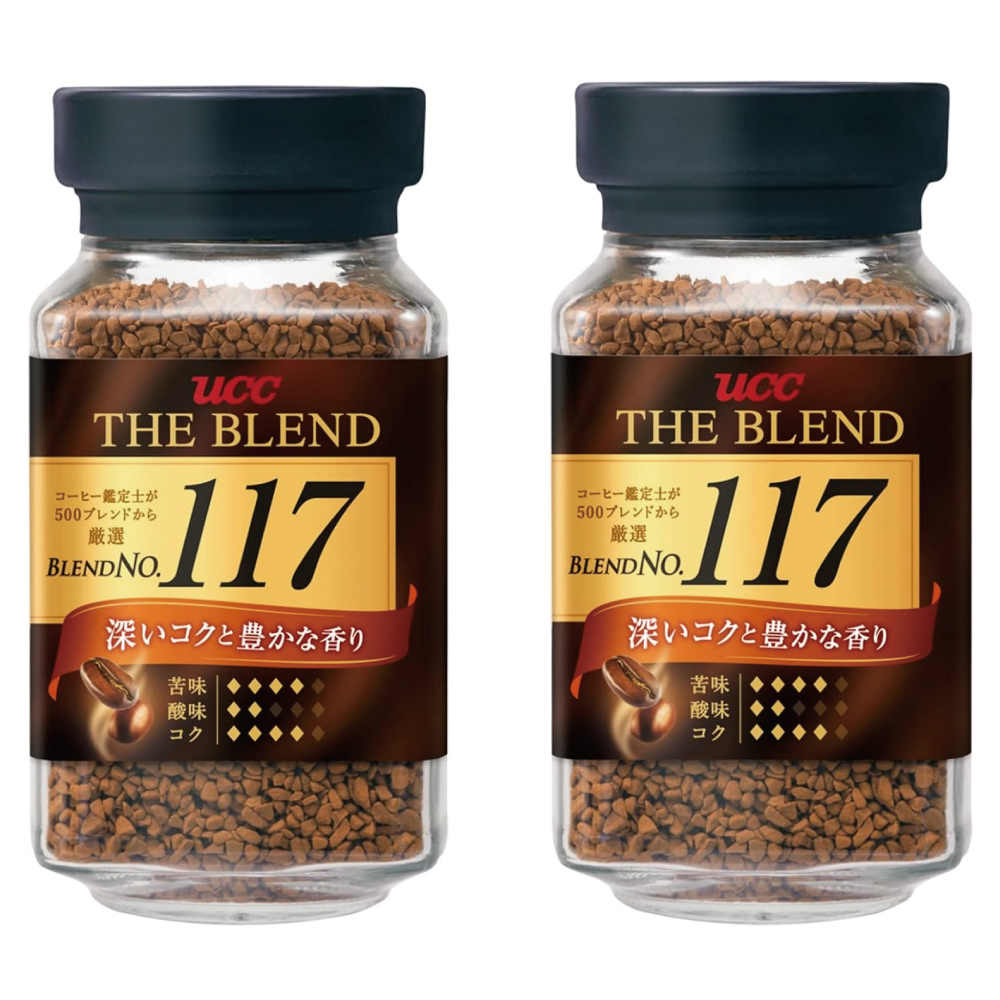 UCC ザ・ブレンド 117 インスタントコーヒー 瓶 90g×2個