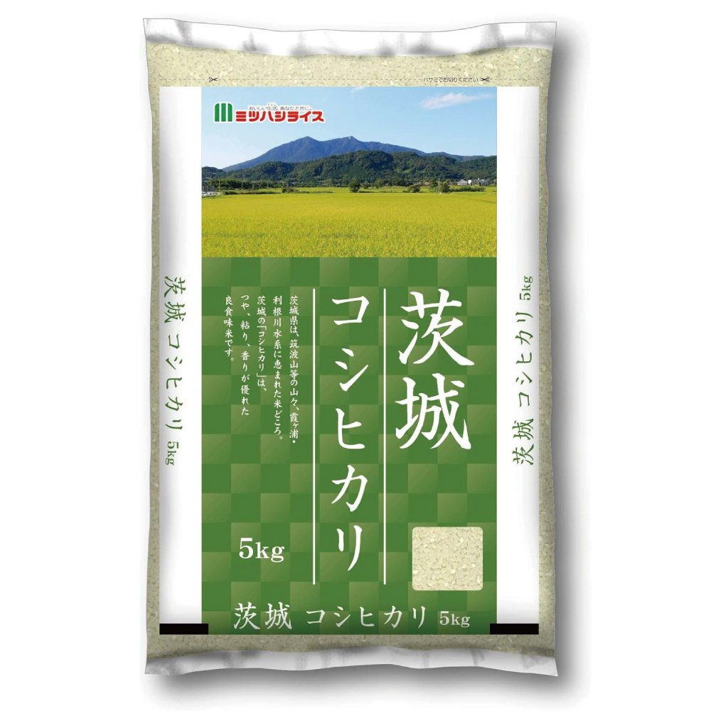 ミツハシ 【精米】 茨城県産 こしひかり 5kg