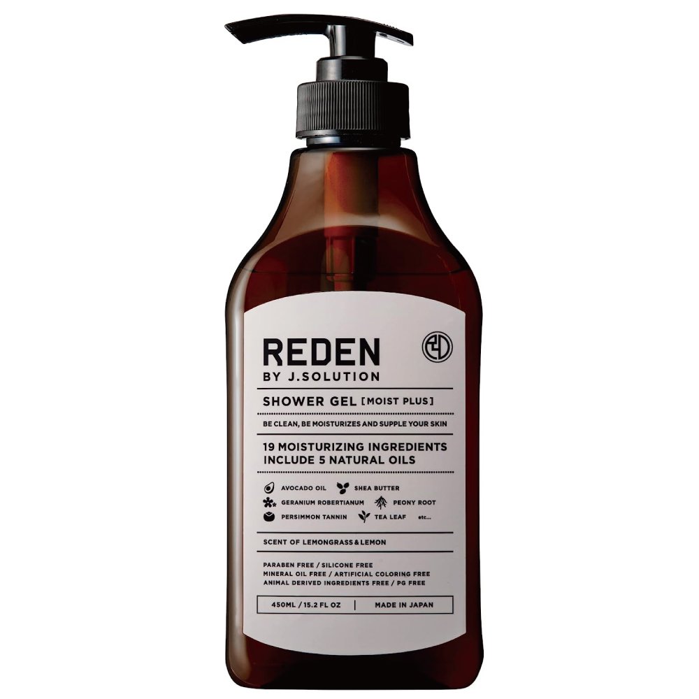 REDEN BODY SOAP(リデン ボディソープ)MOIST PLUS 450ml レモングラス＆レモンの香り