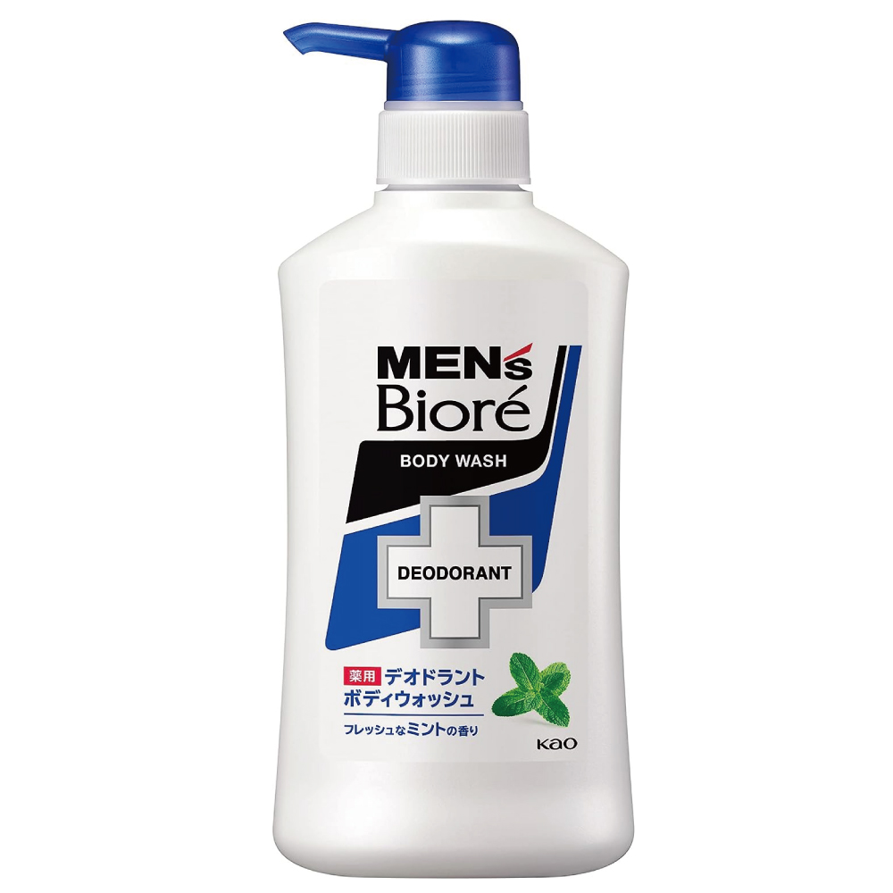 メンズビオレ 薬用デオドラントボディウォッシュ フレッシュなミントの香り 本体 440ml [医薬部外品]