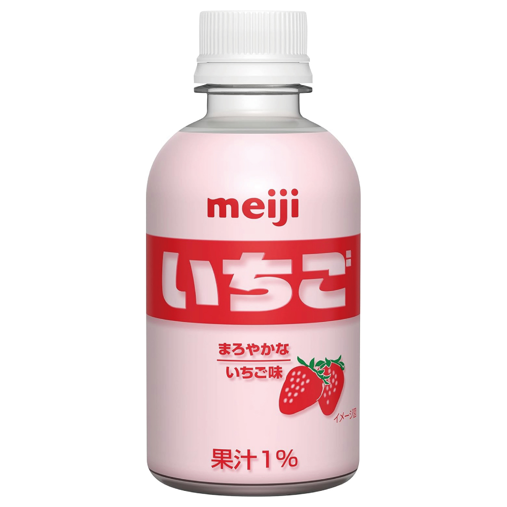 明治 いちごPET 220ml × 24本 [常温保存]