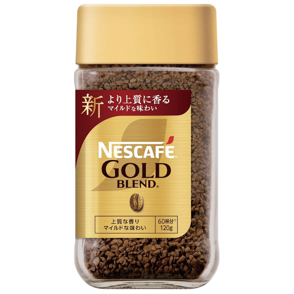 ネスカフェ レギュラー ソリュブル コーヒー 瓶 ゴールドブレンド 120g