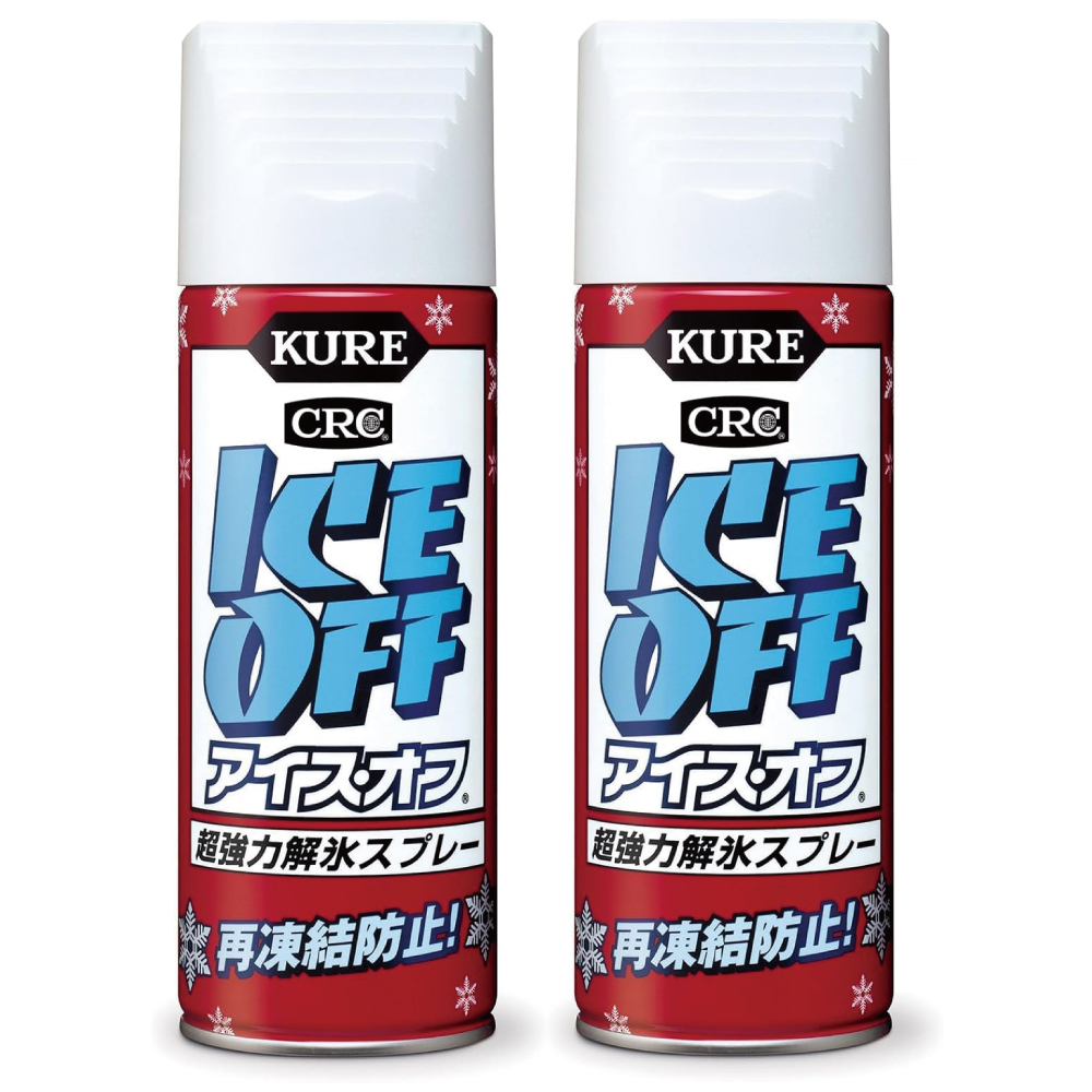 KURE(呉工業) アイス・オフ 420ml 強力解氷剤 2155 × 2本