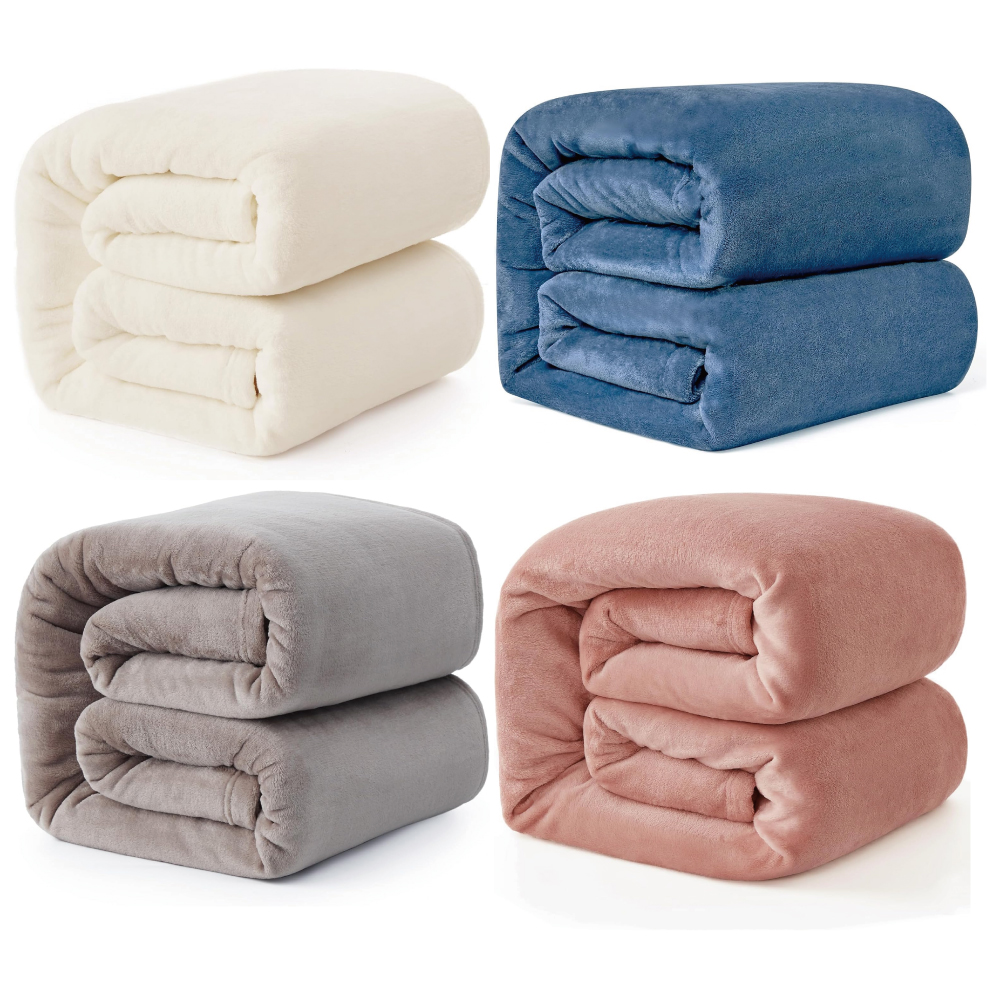 Hansleep 毛布 シングル 冬用 ブランケット マイクロファイバー 140×200cm