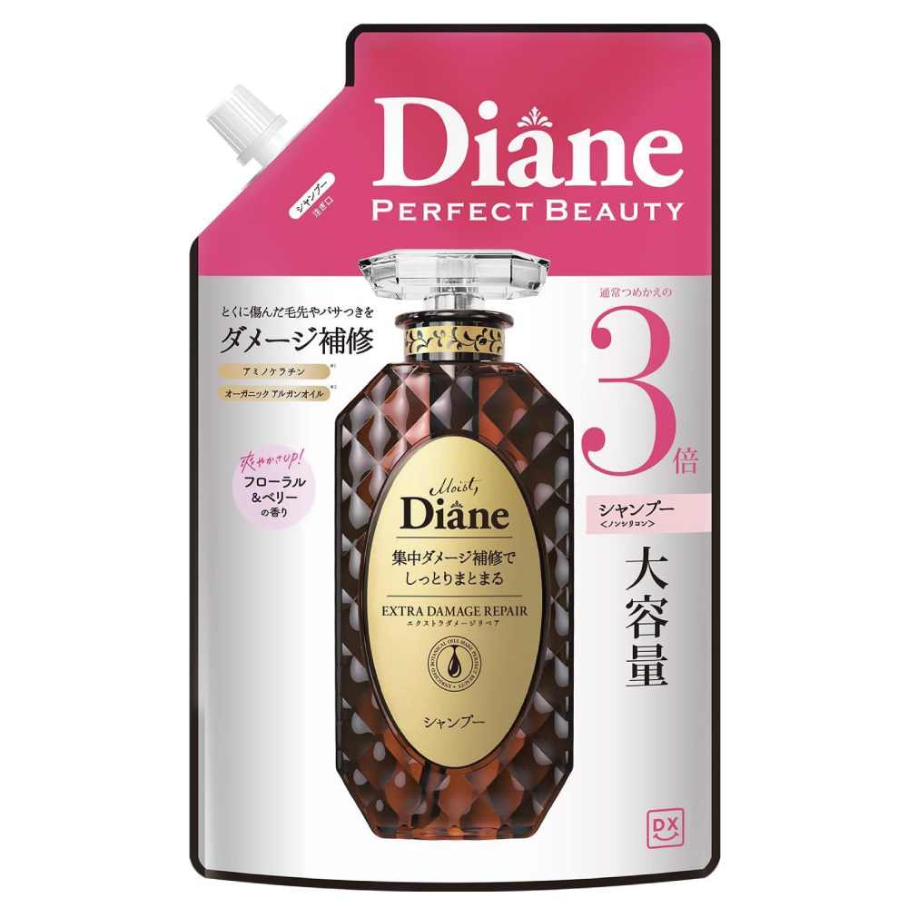 【Amazon.co.jp限定】 ダイアンDX エクストラダメージリペア シャンプー フローラル&ベリーの香り  詰め替え 1000ml