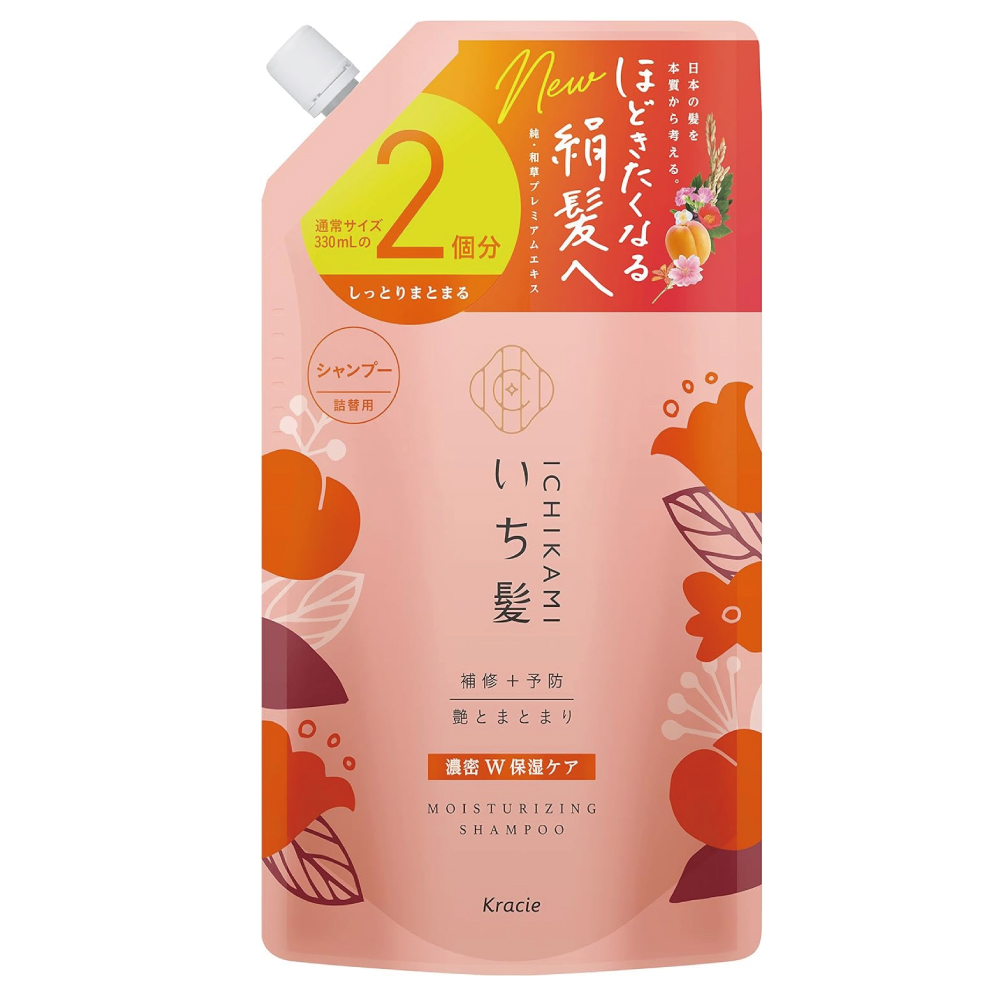 いち髪 【濃密W保湿ケア】 シャンプー 詰め替え用 660ml