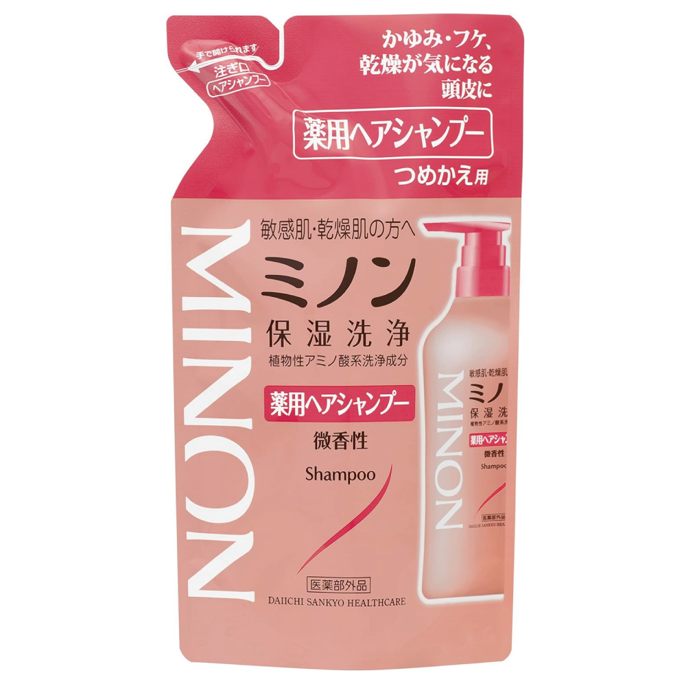 第一三共ヘルスケア ミノン 薬用ヘアシャンプー (詰替用) 380ml