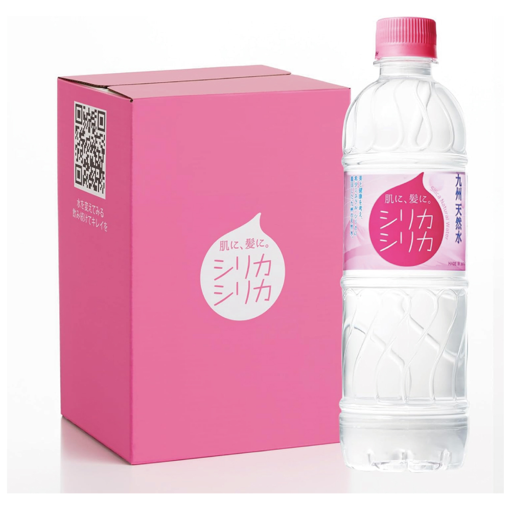 シリカシリカ 500ml 24本入 ミネラルウォーター 天然水 九州産 シリカ72mg/L以上含有 大分日田 九重連山