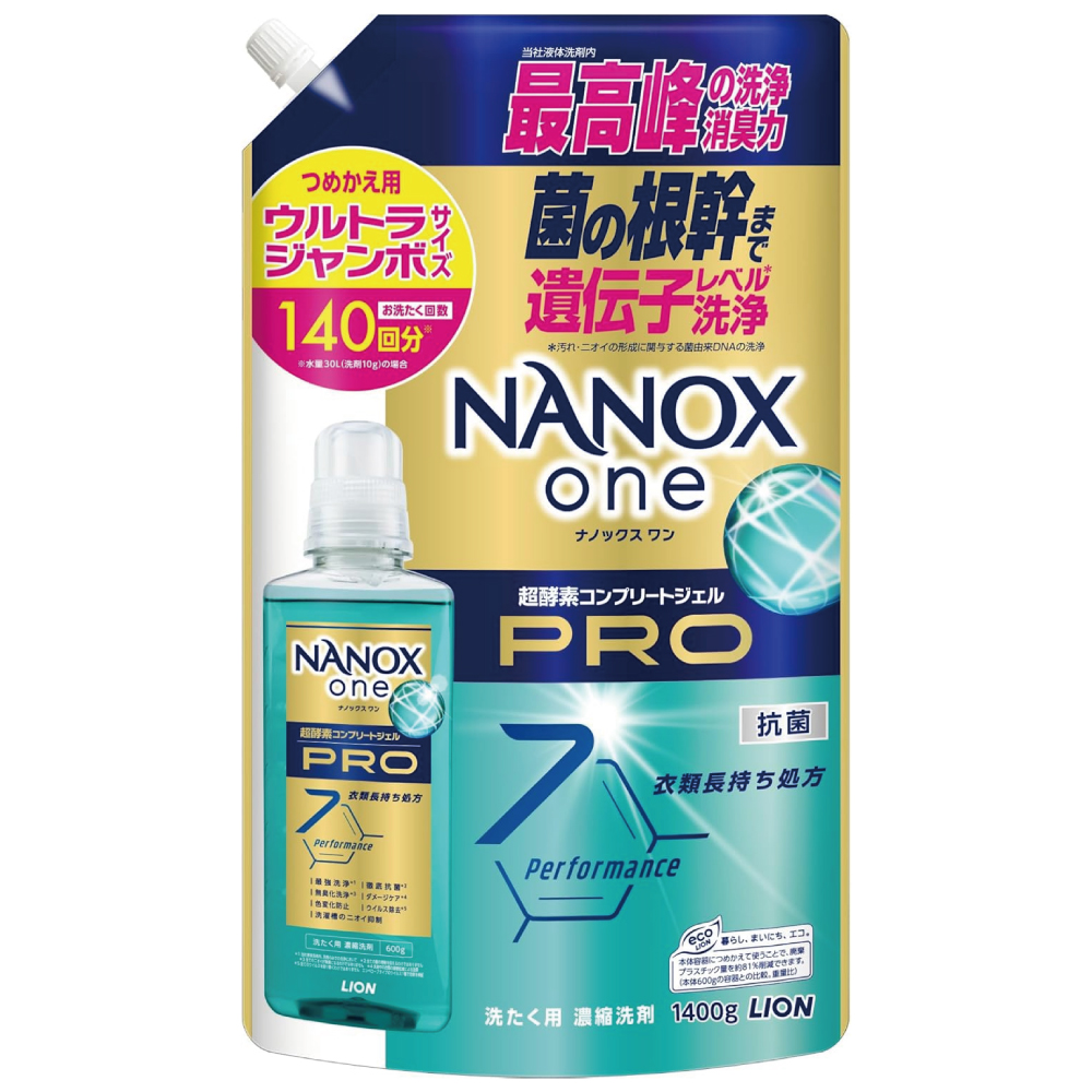 ナノックスワン(NANOXone) PRO 高濃度コンプリートジェル 詰め替え ウルトラジャンボ1400g
